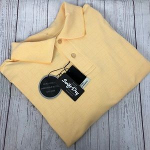 Marc Edwards Men's 2XL XXL Yellow Short Sleeve